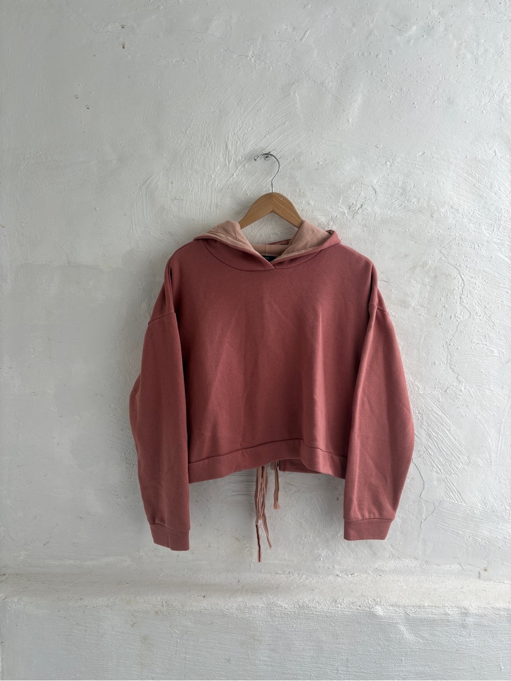 Forever 21 Woman’s size large hooded cropped pullover